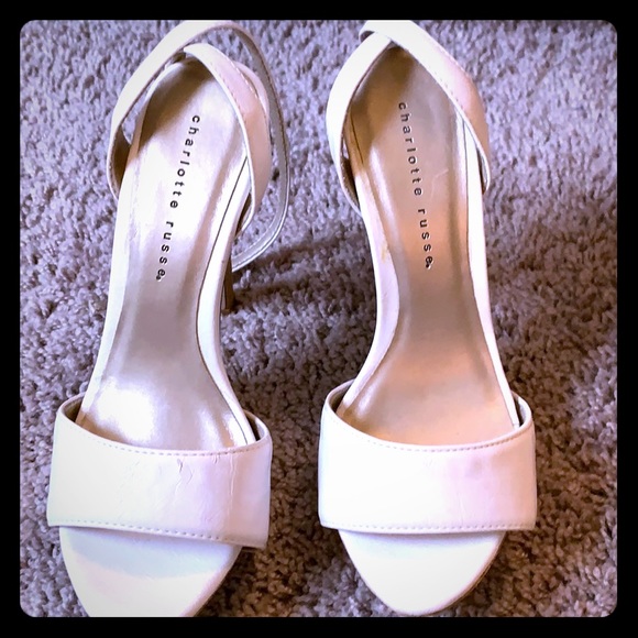 white and rose gold trainers